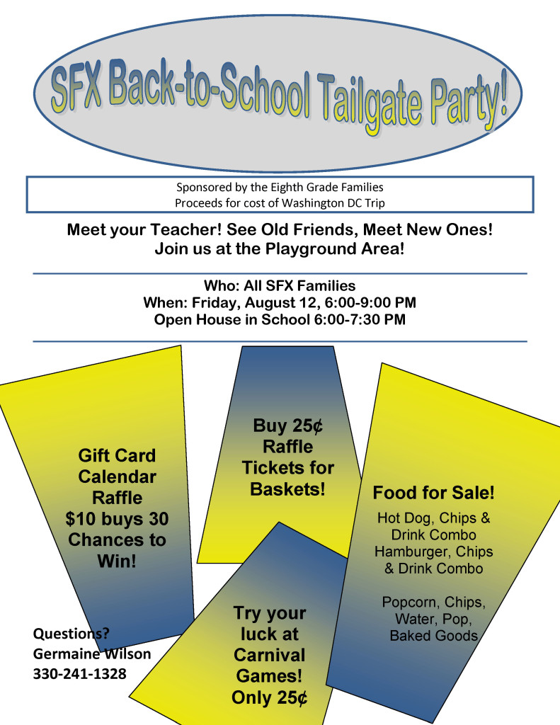 St. Francis Xavier Parish » St. Francis Xavier School year kicks off