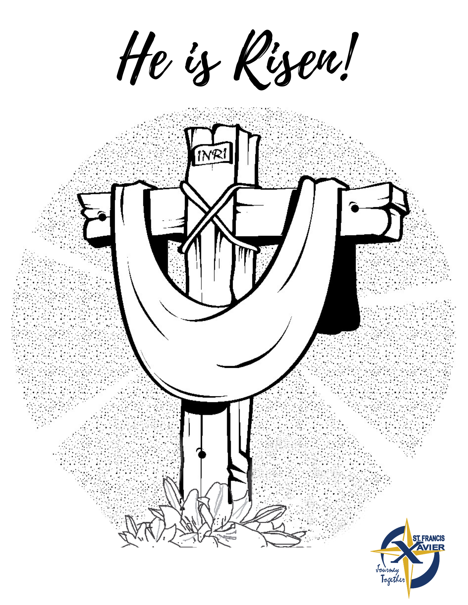 Easter Church Coloring Pages